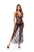 MA7640 Lace Long Gown
