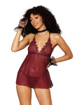 DG12769 VENISE LACE BABYDOLL