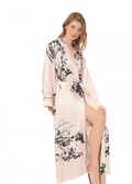 TRJ450 Long Satin Morning Gown